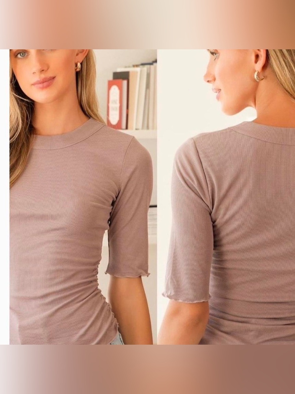 Free People Talk To Me Ribbed Top XS - Picture 1 of 7